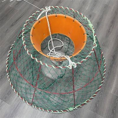 Ghiveci comercial pentru crabi cu cadru de oțel acoperit cu plastic